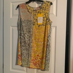 CABI Split Blouse